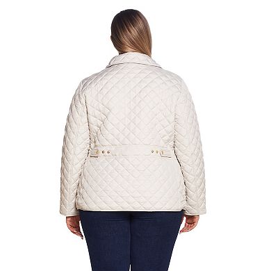 Plus Size Weathercast Quilted Barn Jacket