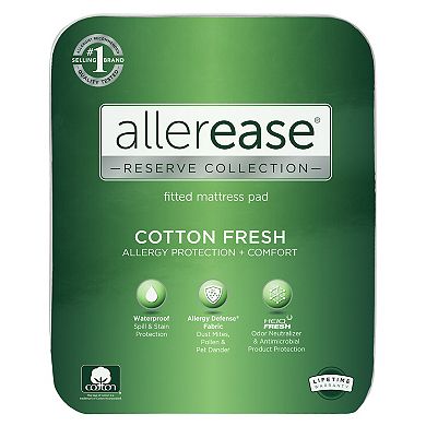 Allerease Cotton Fresh Mattress Pad