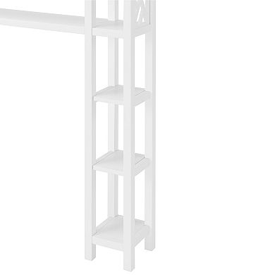 Bolton Coventry Over Toilet Open Shelving Unit Bath Tall Storage Shelf