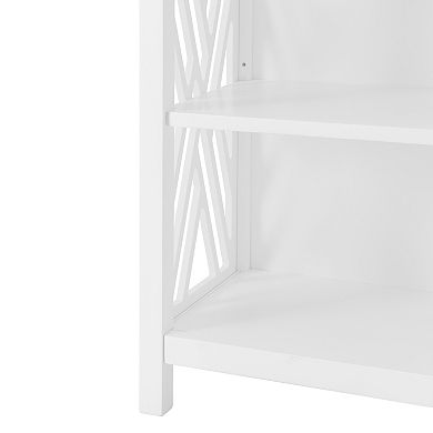 Bolton Coventry 16"W x 48"H Bath Tall Storage Shelf