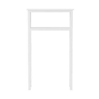 Bolton Coventry Over Toilet Wall Mounted Bath Storage Cabinet with Two Doors & Open Shelf