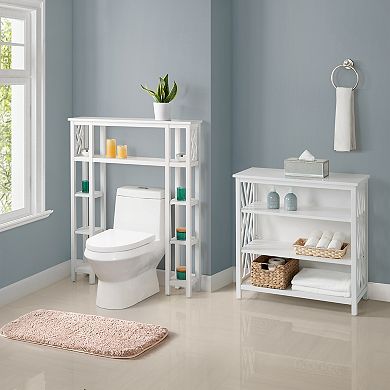 Bolton Coventry Over Toilet Open Shelving Unit Bath Storage Shelf