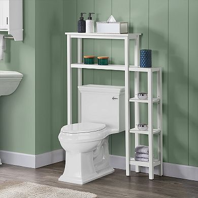 Bolton Dover Over Toilet Organizer with Side Shelving