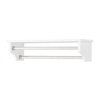 Bolton Dover Bathroom Shelf with 2 Towel Rods