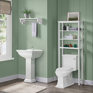 Bolton Dover Bathroom Shelf with 2 Towel Rods