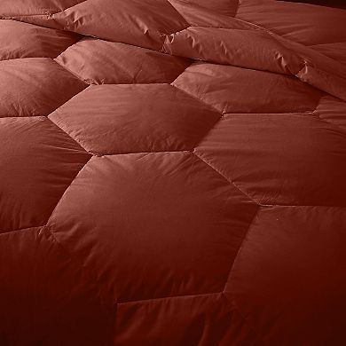 Dream On Honeycomb Down-Alternative Comforter