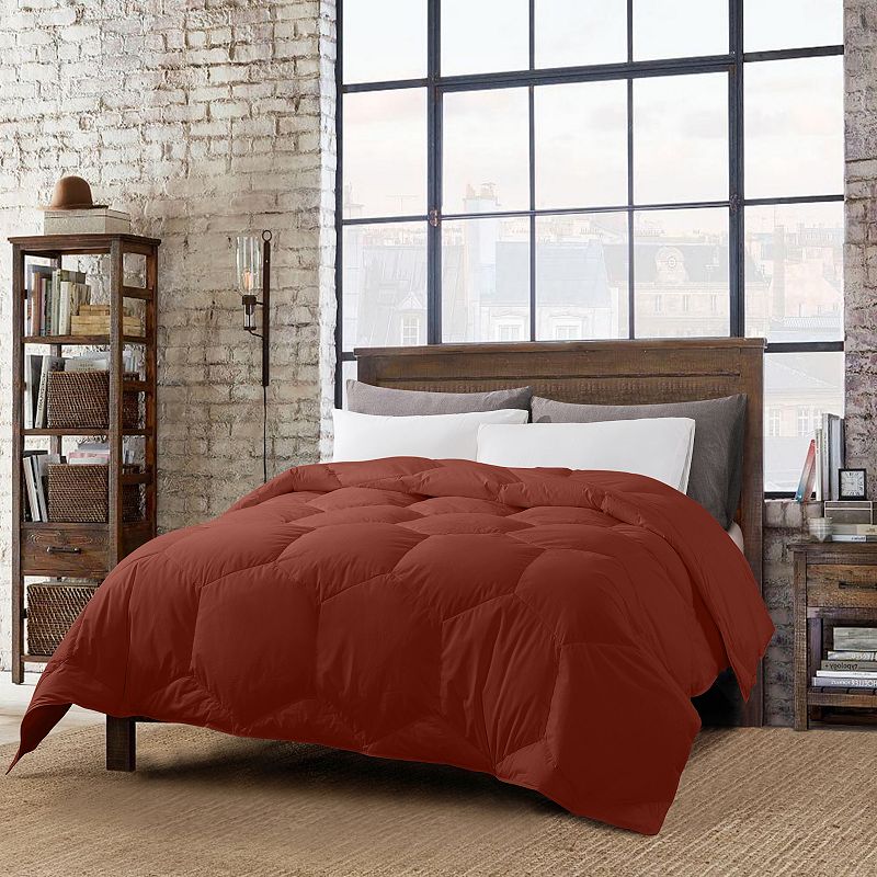 Dream On Honeycomb Down-Alternative Comforter, Red, Full/Queen