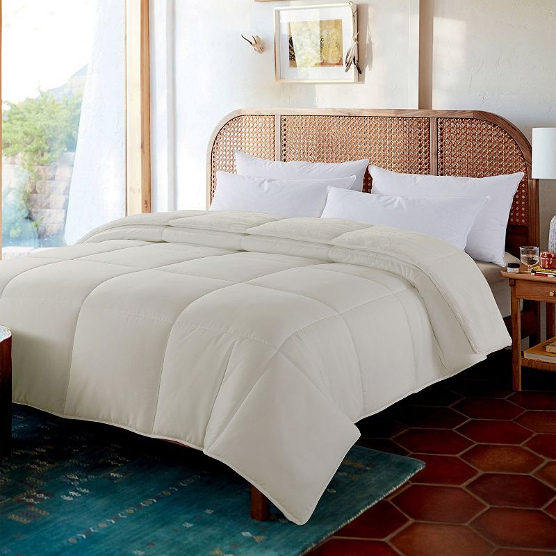 Dream On Cozy Down-Alternative Comforter, White, Full/Queen