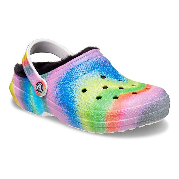 Fuzzy best sale crocs kohls