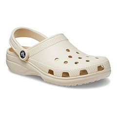 platform cream crocs
