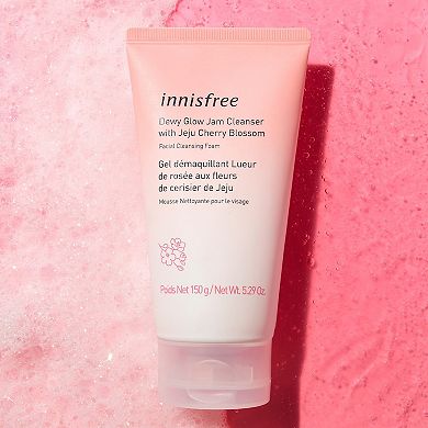 innisfree Dewy Glow Jam Cleanser with Jeju Cherry Blossom