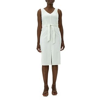 Women's Nina Leonard V-Neck Midi Dress