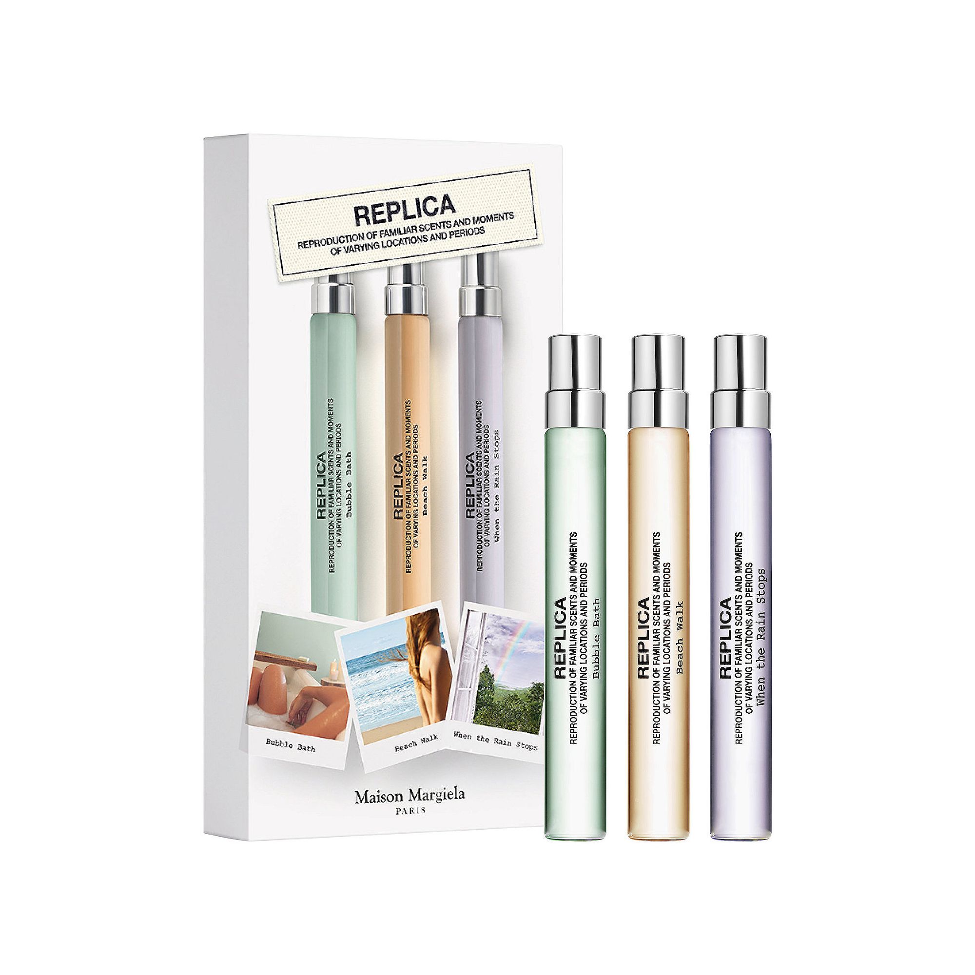 Maison Margiela REPLICA Travel Spray Set- Beach Walk, When the Rain Stops,