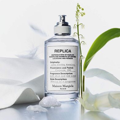 REPLICA' Lazy Sunday Morning Eau de Toilette Travel Spray with White Musk & Iris