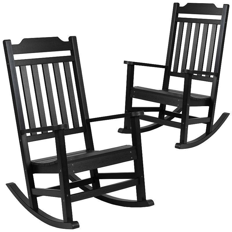 54707477 Flash Furniture Winston All-Weather Rocking Chair  sku 54707477