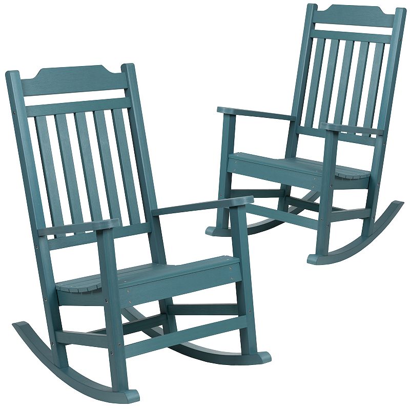 48770286 Flash Furniture Winston All-Weather Rocking Chair  sku 48770286