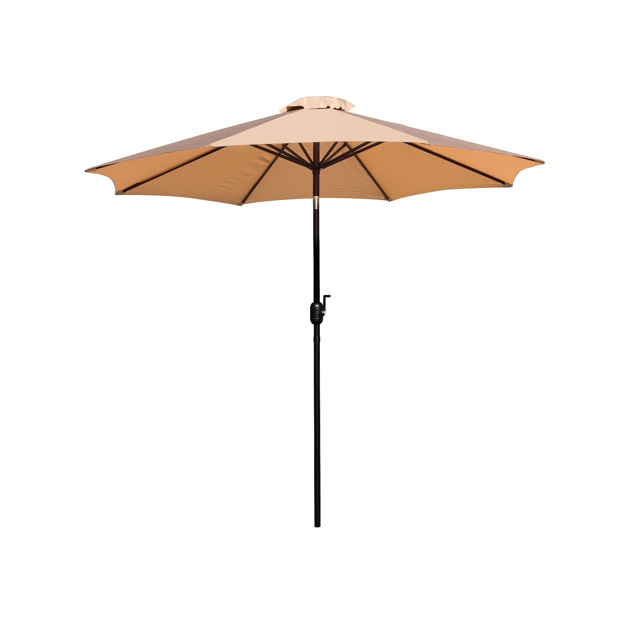 Flash Furniture 9-ft. Tan Crank & Tilt Patio Umbrella