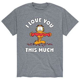 Men's Garfield Love You So Much Tee