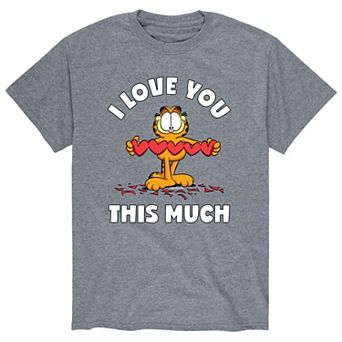 Men's Garfield Love You So Much Tee