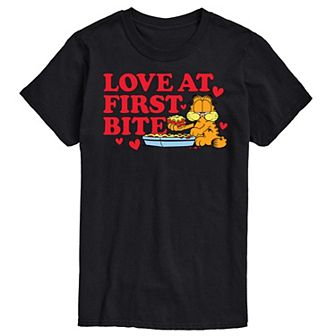 Men's Garfield Love At First Bite Tee