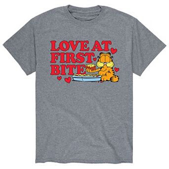 Men's Garfield Love At First Bite Tee