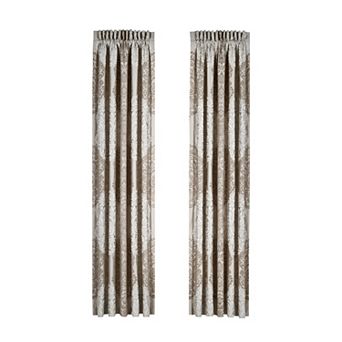 Five Queens Court Lambert 2-pack Window Curtain Set