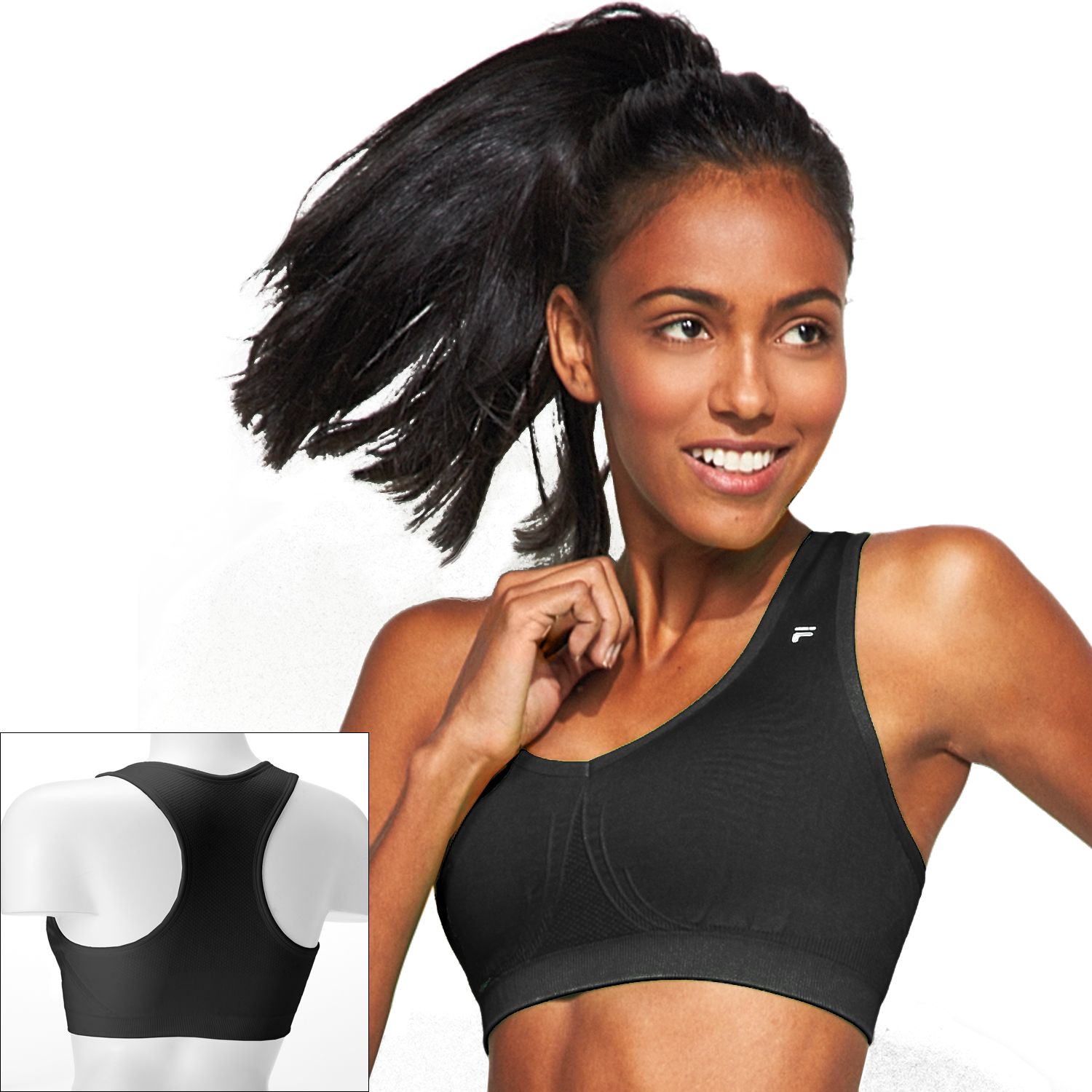 kohls fila sports bra