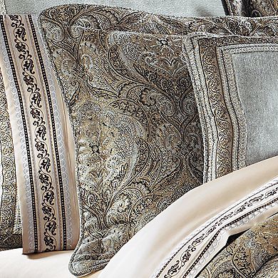 Five Queens Court Paulina Stone Comforter Set with Shams