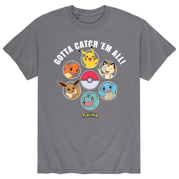 Jumping Beans Boys Pokemon Pikachu T-Shirt – Gotta Catch 'Em All! – Sizes 4,5,6