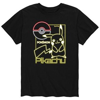 Men's Pokémon Neon Pikachu Tee
