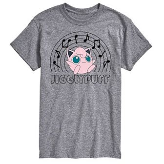 Men's Pokémon Jigglypuff Music Notes Tee