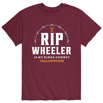Men's Yellowstone "Rip Wheeler Is My Kinda Cowboy" Tee
