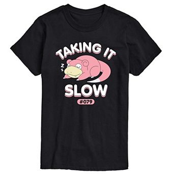 Men's Pokémon "Taking It Slow" Slowpoke Tee