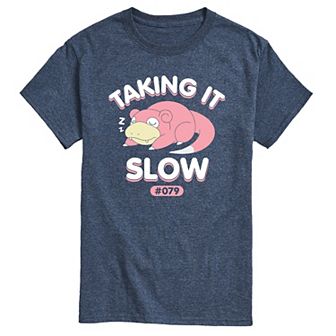 Men's Pokémon "Taking It Slow" Slowpoke Tee