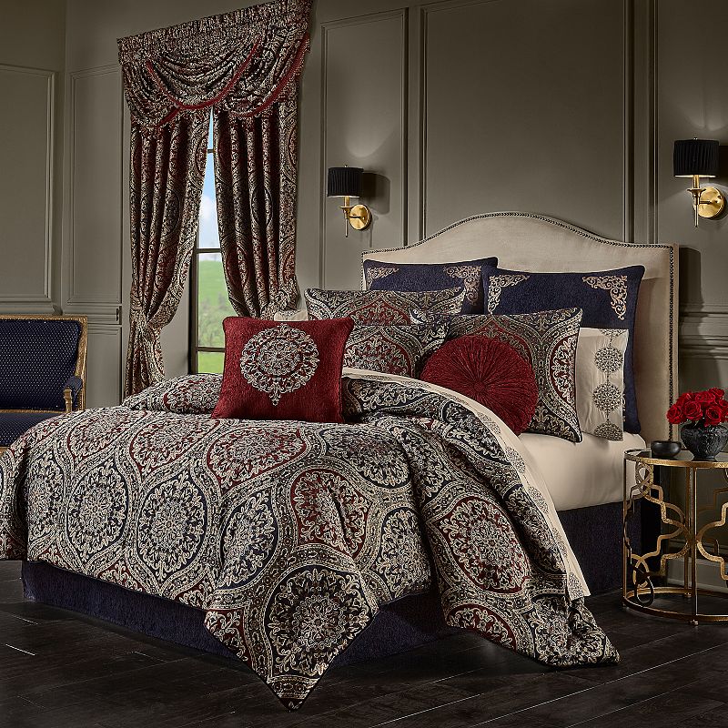 61122240 Five Queens Court Tamera Comforter Set with Shams, sku 61122240