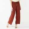 Women's Sonoma Goods For Life® Wide-Leg Linen Blend Pants