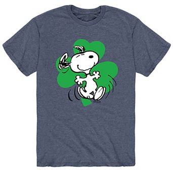 Men's Peanuts Dancing Snoopy St. Patrick's Day Tee