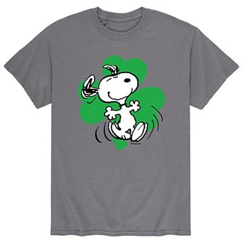 Men's Peanuts Dancing Snoopy St. Patrick's Day Tee