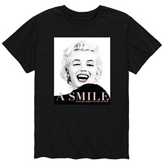 Men's Marilyn Monroe A Smile Tee