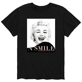 Men's Marilyn Monroe A Smile Tee