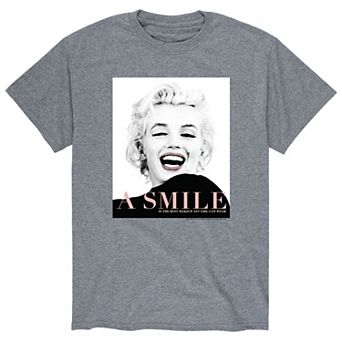 Men's Marilyn Monroe A Smile Tee