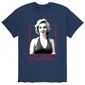 Men's Marilyn Monroe Black And White Tee