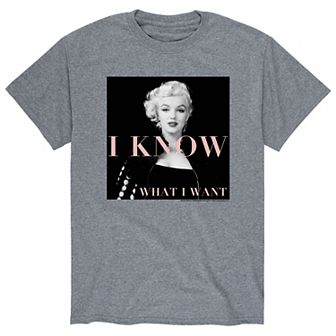 Men's Marilyn Monroe I Know Tee