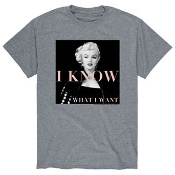 Men's Marilyn Monroe I Know Tee