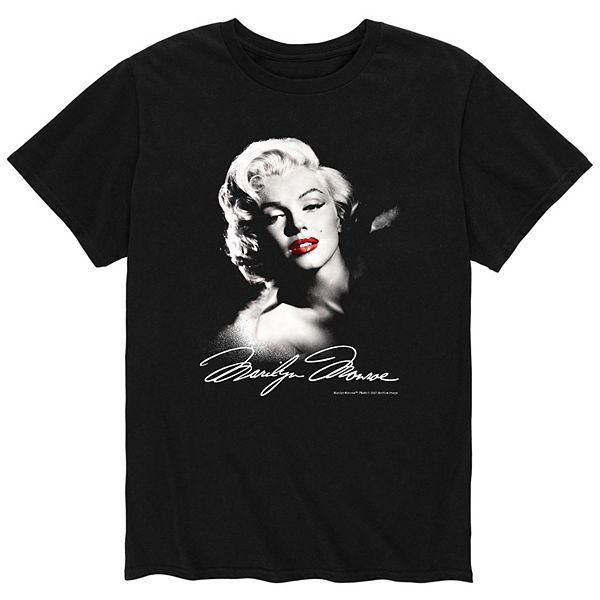 Men's Marilyn Monroe B&W Tee