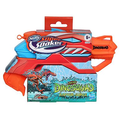 Nerf Super Soaker DinoSquad Raptor-Surge Water Blaster