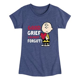 Girls 7-16 Peanuts Good Grie'f Graphic Tee