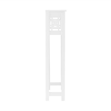 Alaterre Furniture Derby White Over-Toilet Shelf