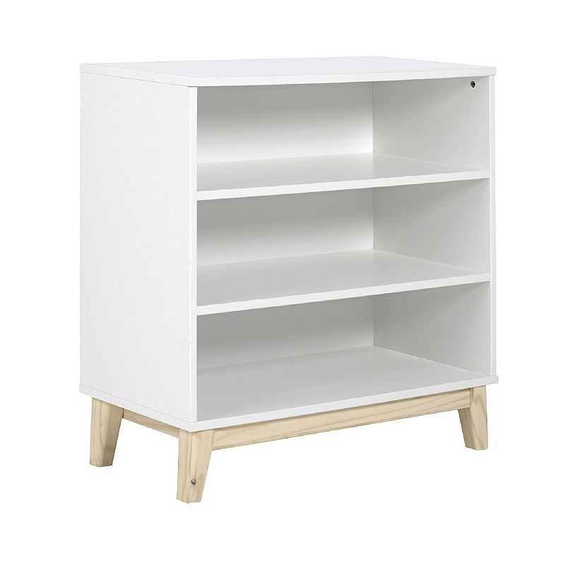 33449543 Alaterre Furniture MOD White 3-Shelf Bookcase sku 33449543