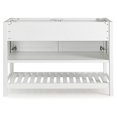 Alaterre Furniture Bennet White Vanity Cabinet